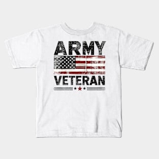 ARMY VETERAN Kids T-Shirt